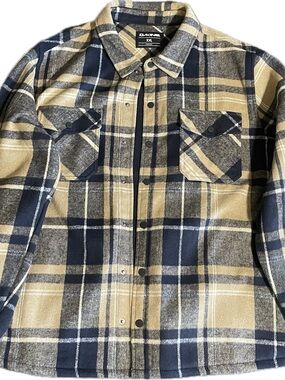 Dakine Men's Shirt Jacket Dakine Men's Snap Closure Bonded Shirt Jacket